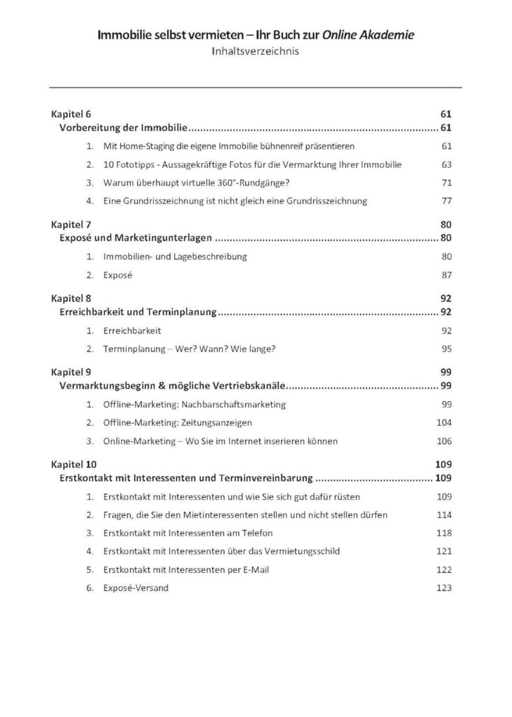 Buch Immobilie ohne Makler vermieten - Hakan Citak