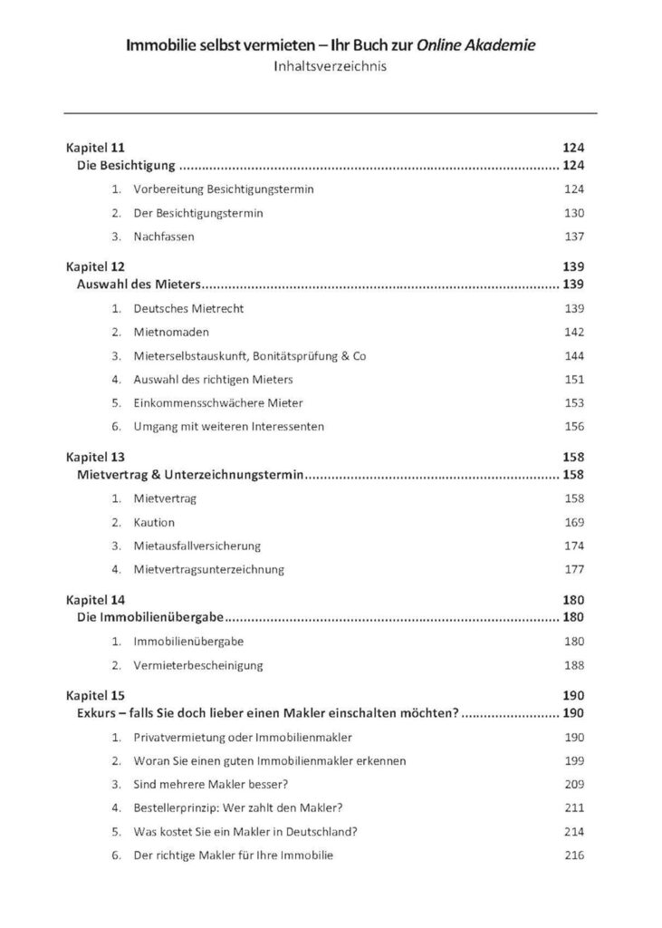 Buch Immobilie ohne Makler vermieten - Hakan Citak