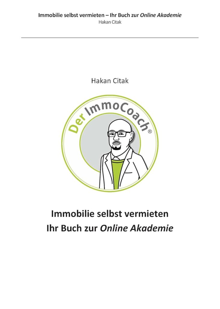Buch Immobilie ohne Makler vermieten - Hakan Citak
