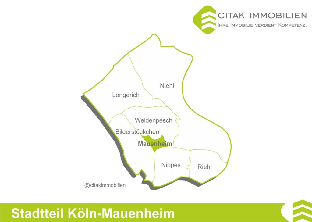 Sie suchen nach einem Immobilienmakler für Köln-Mauenheim der Ihr Haus oder Eigentumswohnung sicher und stressfrei verkaufen kann?