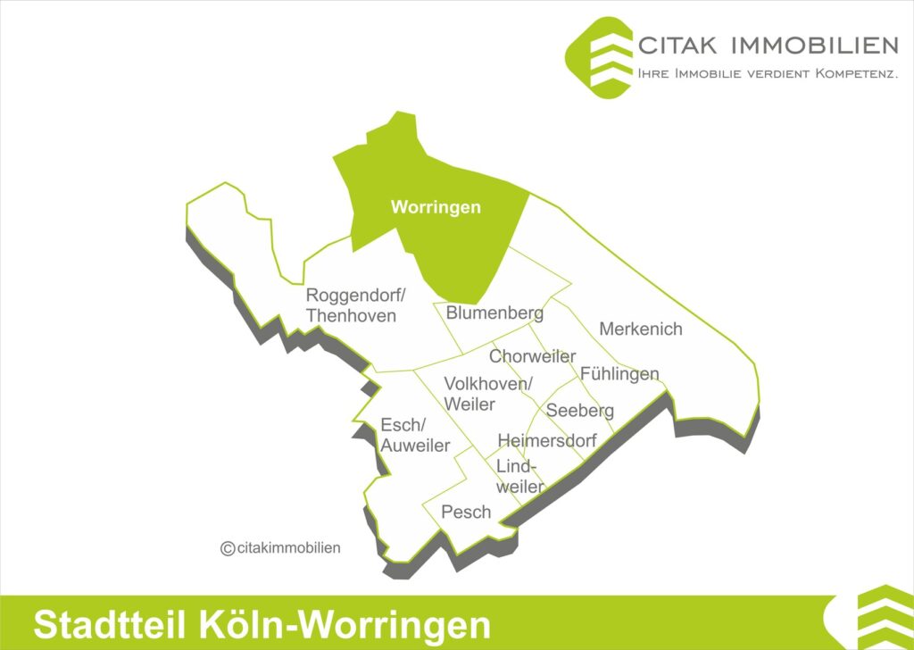 Sie suchen nach einem Immobilienmakler für Worringen der Ihr Haus oder Eigentumswohnung sicher und stressfrei verkaufen kann?