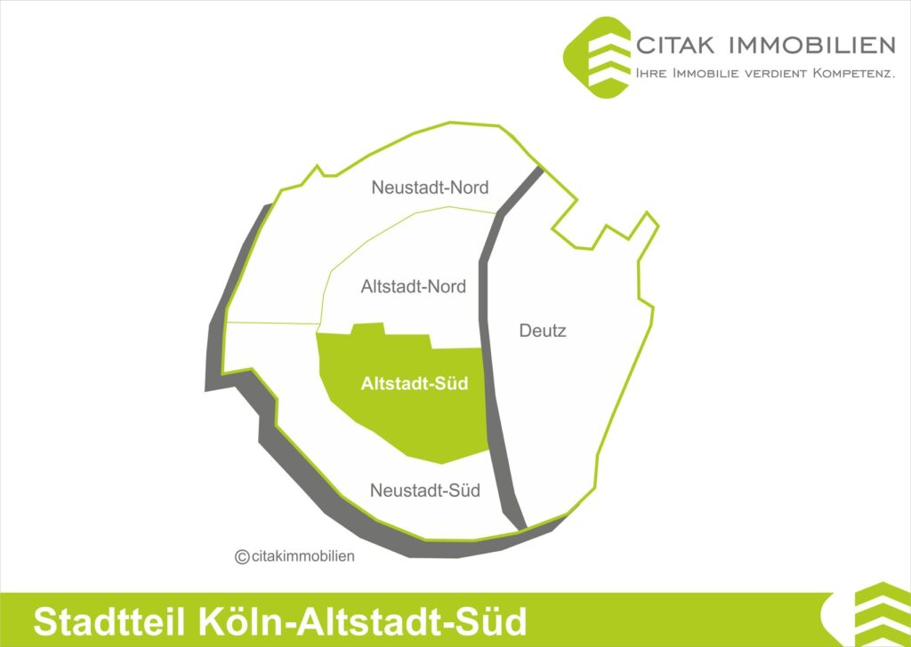 Sie suchen nach einem Immobilienmakler für Köln-Altstadt-Süd der Ihr Haus oder Eigentumswohnung sicher und stressfrei verkaufen kann?